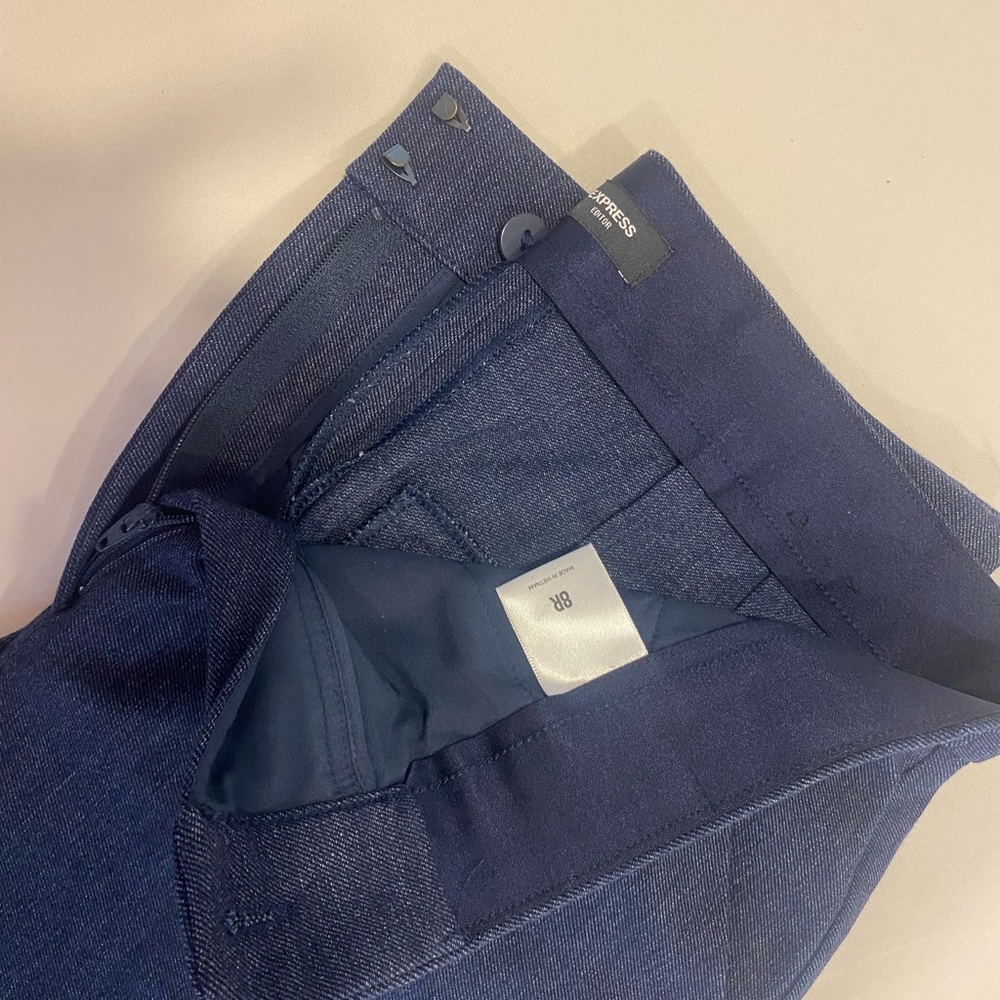 Women’s Blue Pants High Rise